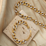 Titanium Steel Gold-Plated Jewelry