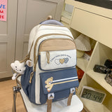 Middle School High School Girl Large Capacity Backpack