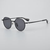 Ultra Light Pure Titanium Vintage Round Frame Spectacle