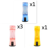 Portable Electric Fruit Juicer Wireless USB Smoothie Blender