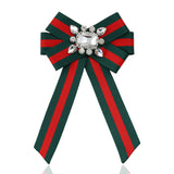 Striped Woven Bow Tie
