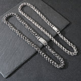Twist Men's Titanium Steel Necklace