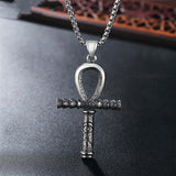 Fashion Cross Titanium Steel Pendant