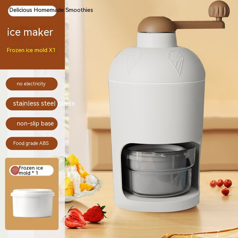 Manual Ice Crusher Household Small Ice Crushing Stall Hand Ice Breaking Ice Maker