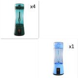 Portable Electric Fruit Juicer Wireless USB Smoothie Blender