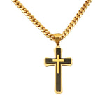 Men's Cross Pendant Titanium Steel