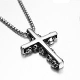Titanium Steel Men's Necklace Stainless Steel Pendant
