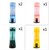 Portable Electric Fruit Juicer Wireless USB Smoothie Blender