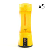 Portable Electric Fruit Juicer Wireless USB Smoothie Blender
