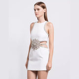 Bandage Stitch Short Women's Clothing Dress
