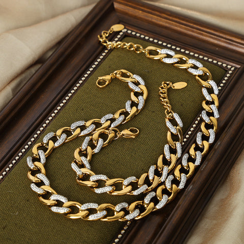 Titanium Steel Gold-Plated Jewelry