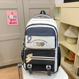 Middle School High School Girl Large Capacity Backpack