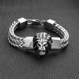 Stainless Steel Titanium Steel Lion Head
