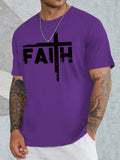 Large Men's Casual Fashion  Faith Pattern