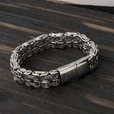 Titanium Steel Emperor Chain Bracelet