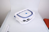 1Pc Baby Bath Tub With Thermometer Collapsible Travel Friendly