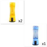 Portable Electric Fruit Juicer Wireless USB Smoothie Blender