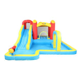Oxford Cloth Slide Pool Trampoline Red Yellow Blue Inflatable Castle