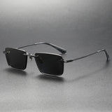 UV-proof Pure Titanium DTX416 With Myopic Glasses