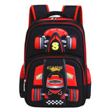 Car Boys Primary School Trolley School Bag