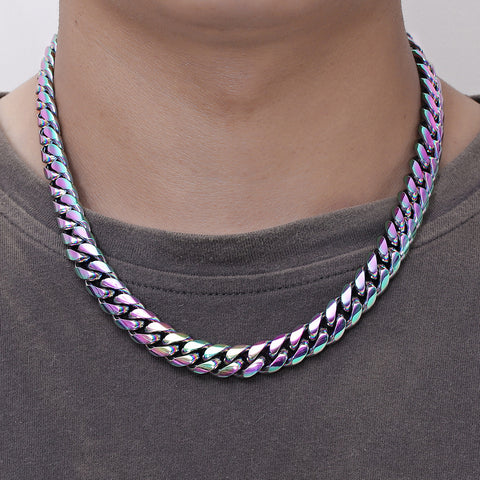 Titanium Steel Cuban Chain