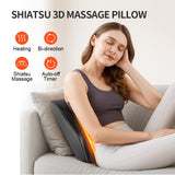 Portable Comfort Massage Pillow For Home Office Or Travel