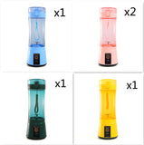 Portable Electric Fruit Juicer Wireless USB Smoothie Blender