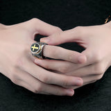Metrosexual Retro Titanium Ring Punk Domineering