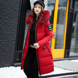 Feather Padded Long Coat