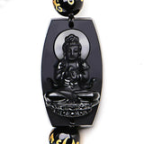 Buddha Obsidian Bracelet