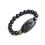 Buddha Obsidian Bracelet