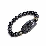 Buddha Obsidian Bracelet
