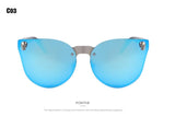 Fashion Women Gothic Eyewear Skull Frame