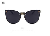 Fashion Women Gothic Eyewear Skull Frame