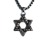Vintage Hexagram Titanium Steel Pendant