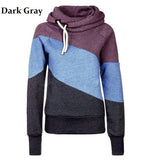 Women's Color Block Pullover Hoodies