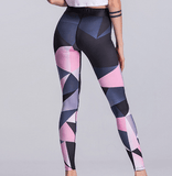 Women Elastic Printed Yoga Pants