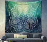 Indian Mandala Tapestry Flower