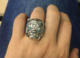 Bulldog Silver Ring