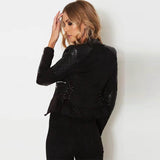 Diagonal Zipper Jacket