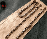 Defensive ghost head pants chain
