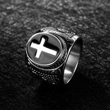 Metrosexual Retro Titanium Ring Punk Domineering