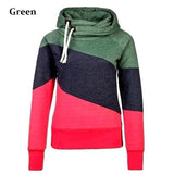 Women's Color Block Pullover Hoodies