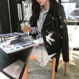 Autumn Biker Leather Jacket