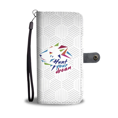 Wolf "Hunt your Dream" - Wallet Case