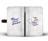 Wolf "Hunt your Dream" - Wallet Case