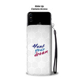 Wolf "Hunt your Dream" - Wallet Case