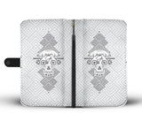 Mountain Bike Skull - Wallet Case