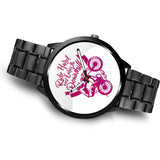 "Ride Hard and Earn the Downhill" Watch