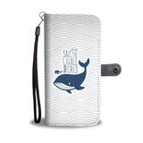 "Sail the Whale World"  Wallet Case